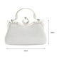 thumbnail image 2 of Bolso de mano de noche con diamantes de imitación para mujer, cartera informal, elegante, para fiesta de boda, bolso brillante, 2 of 5