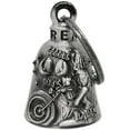 thumbnail image 4 of Motorcycle Bell for Bikers Women Men W/ Hanger, Biker Bell for Riders, Good Luck Riding Bell Spirit Bell Moto Accessories, 4 of 4