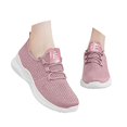thumbnail image 3 of AUDeals Womens Slip On Shoes Ultra Lightweight Breathable Walking Shoes Non Slip Athletic Running Fashion Workout Gym Sneakers (Pink, 8.5), 3 of 9