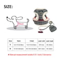 thumbnail image 3 of Didog Small Dog Harness & Leash & Treat Bag set Front Clip Soft Pet Puppy Cat Vest, 3 of 8