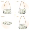 thumbnail image 7 of FORMRS Womens Shoulder Bag with Chain Strap Clutch Purse Cute Tote Handbag, Watercolor Forest Animals, 7 of 7