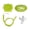 Green, variant on NFTIGB Translator Earbuds Bluetooth 5.3 Language Stereo Clip On Translation Earphones Digital Display Music Call 144 Languages Support Portable Device for Travel Business Blue