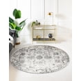 thumbnail image 3 of Rugs.com Monte Carlo Collection Rug – 12' 4 Round Gray Medium Rug Perfect For Kitchens, Dining Rooms, 3 of 9