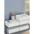 thumbnail image 1 of 1pc Office Desk Organizer Plastic Drawer Makeup Storage Box Multi-Layer Stackable, Diy Combination, 1 of 5