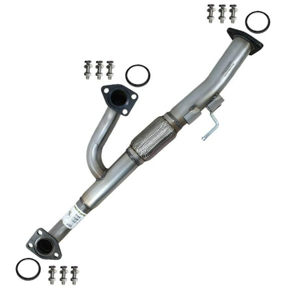 Stainless Steel Exhaust Front Flex Y-Pipe Fits 2005-2010 Honda Odyssey 3.5L - Direct Fit