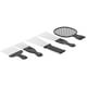 thumbnail image 5 of Twist 5 Uds De Acero Inoxidable Afro Africano Peine Para Recoger El Cabello Twist Comb Set Herramienta De Peinado, 5 of 7