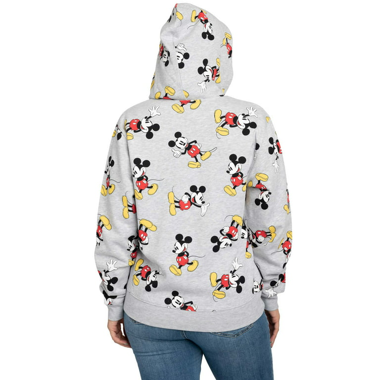 Disney Trendy Plus Size Mickey Mouse Faces Sweatshirt w/ Cutout 1X Woman  NEW