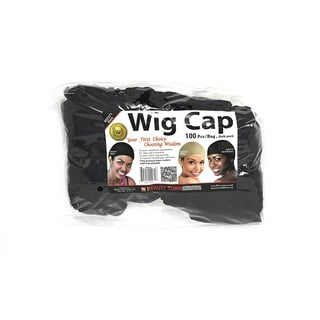 Evolve Black Wig Cap, 2 Count - Walmart.com