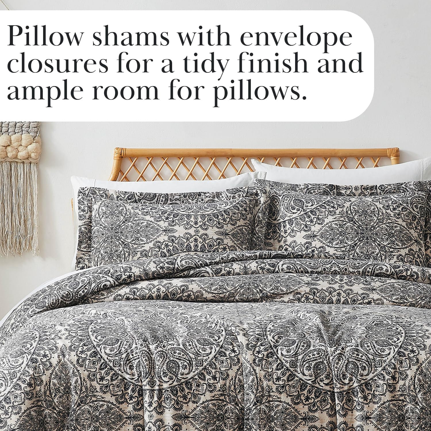 Southshore Fine Living, Inc., Oversized Duvet Cover Set, Ashanti Grey Duvet Cover, Twin/Twin XL - Ultra-Soft Microfiber Bedding Set with Zipper Closure, Easy Care - 1 Duvet, 1 Sham