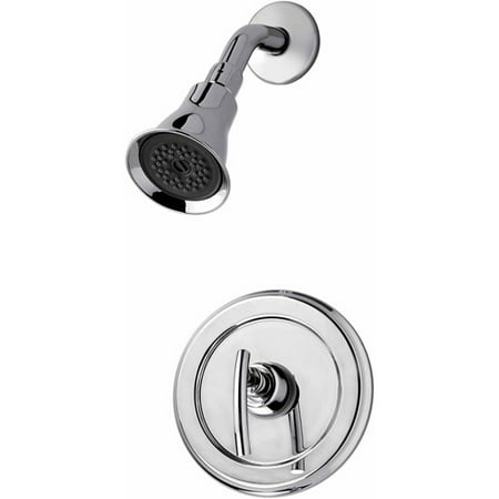 Ultra Faucets UF78800-1 Chrome 1 Handle Contemporary Tub and Shower (Best Way To Clean Tub And Shower)