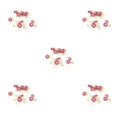 thumbnail image 1 of Minnieouse 4 piezas de peinetas de flores para boda, tocados de novia, adorno de vestir para mujer, accesorio de joyería de moda, rosa roja Type2 NO2, 1 of 6