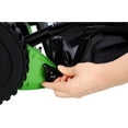 thumbnail image 6 of Acekid 16-Inch 5-Blade Push Reel Lawn Mower, 0.6"-1.8" Adjustable Cutting Height, Manual Grass Cutter with Catcher, Green, 6 of 8