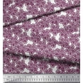 thumbnail image 2 of Soimoi Cotton Cambric Fabric Artistic Floral Printed Fabric 1 Yard 56 Inch Wide, 2 of 3