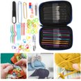 thumbnail image 3 of Juego de ganchos de crochet Ticfox 100 Uds Aluminio TPR, 3 of 14