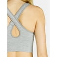 thumbnail image 4 of Avia Women's Low Impact V-Neck Longline Sports Bra, Sizes S-XXXL, 4 of 6
