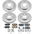 thumbnail image 2 of PowerStop Front and Rear Geomet Coated Brake Rotor and Pad Kit Fits: HYUNDAI Select Models CRK7385, 2 of 5