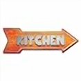 thumbnail image 3 of SignMission P-ARROW-999786 6 x 18 in. Wide Kitchen Arrow Sign, 3 of 4