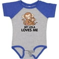 thumbnail image 3 of Inktastic My Lola Loves Me Boys or Girls Baby Bodysuit, 3 of 5