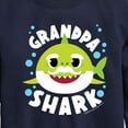 thumbnail image 3 of Baby Shark - Grandpa Shark - Toddler And Youth Crewneck Fleece Sweatshirt, 3 of 6