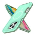 thumbnail image 2 of Dual Layer Protection Armour Magnetic Phone Case For iPhone 16 15 11 12 13 14 Pro Max Luxury For Magsafe Shockproof Matte Cover A09 For iPhone 16 Pro, 2 of 6