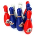 thumbnail image 3 of Happy Time Bowler Children's Kid's 12 Piece Toy Bowling Playset w/ 10 Pins, 2 Bowling Balls, 3 of 4