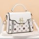 thumbnail image 1 of Typpkmm Women's Handbag, Versatile Crossbody Bag with Durable Fabric, Spacious Interior for Daily Use, WHITE, 1 of 7