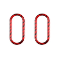 thumbnail image 1 of 2X Red Carbon Fibre Interior Warning Light Cover for F55 F56 Countryman F60, 1 of 7