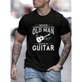 thumbnail image 1 of Graphic - Camiseta para hombre, color negro, pequeñaMen's Casual Digital Print T-Shirt - Soft Polyester Blend, Crew Neck, Short Sleeve, Machine Washable - Summer Fashion Tee For Adult, Men, Women, T, 1 of 6
