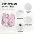 thumbnail image 4 of Daiia Butterfly Pattern Women's 2 in 1 Running Shorts - Lightweight Athletic Workout Gym Yoga Shorts Liner with Phone Pockets-Large, 4 of 7
