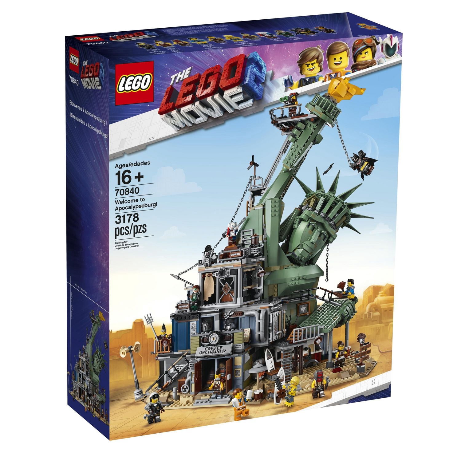THE LEGO MOVIE 2 Welcome to Apocalypseburg! 70840 Building Kit