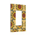 thumbnail image 2 of ZICANCN Outlet Covers Wall Plate, Sunflower Drawing Watercolor Style Light Switch Cover Decorative, Duplex Toggle Combo 1-Gang, 2 of 9