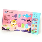 Baby Shark English Spanish Bilingual Learning Songs 10 Button Sound Book, Baby Shark Bilingual Childrens Sound Books, Interactive Learning Books For Toddlers, Learning & Education Toys, Gifts
