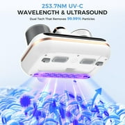 Mattress Vacuum Cleaner - 5-in-1 Cordless Bed Vacuum Cleaner, Powered by UV-C Light & Ultrasonic Technology, 16Kpa Strong Suction,Low Noise,Suitable for Dust, Pet Hair, Etc.