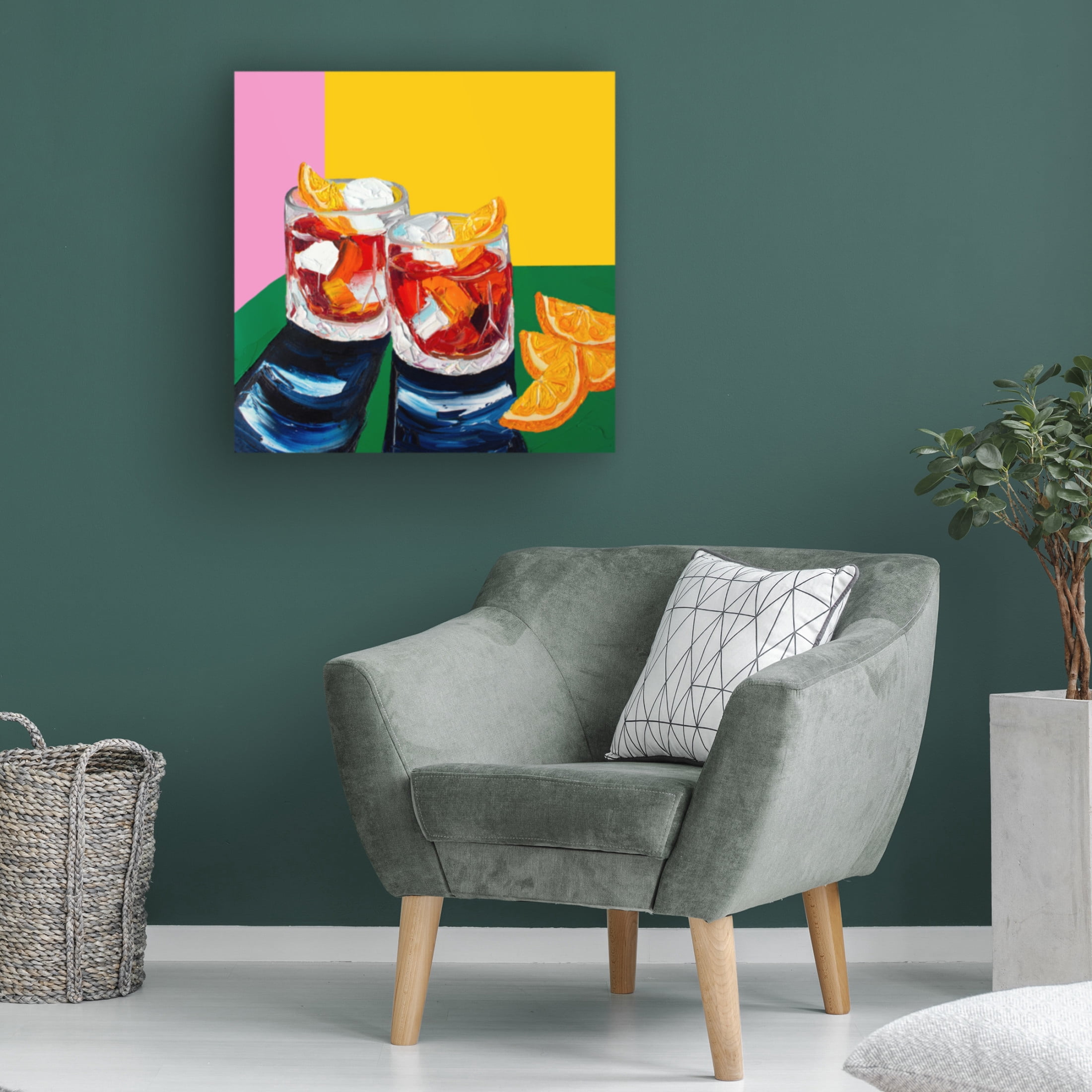 Trademark Fine Art Alice Straker Negronis No1 Canvas Wall Art