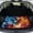 Fire Eagle, variant on KUIFORTI Tropical Floral SUV Trunk Mat 29" x 39" Polyester Easy to Clean Stylish Automotive Trunk Protection Mat Cargo Liner Scratch-Proof Daily Driving