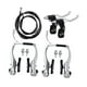 thumbnail image 1 of Juego de frenos de bicicleta Kit de freno de bicicleta Repuestos Accesorios Palancas de freno Pinzas Sin herramientas de instalación, 1 of 9