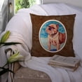 thumbnail image 3 of Carolines Treasures 7016PW1414 Brussels Griffon Fabric Decorative Pillow  14Hx14W multicolor, 3 of 4