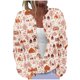thumbnail image 2 of Cárdigan de mujer, cárdigan de manga larga, ahuecado, color sólido, chaqueta informal, parte superior de poliéster para mujer, 2 of 6