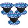 MightySkins POSOCK-Purple Kaleidoscope Skin Decal Wrap for Pop Sockets Sticker - Pack of 3 - Purple Kaleidoscope