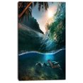 thumbnail image 2 of Tropical Paradise Seashore - Seascape Canvas Art Print, 2 of 3