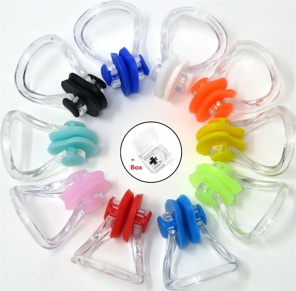 Adults And Children General Soft In Ear Plugs And Nose Clip Set Multicolor f s#h 