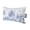 Blue, variant on Palm Trees Outdoor Pillows for Chaise Lounge Chair Waterproof Lumbar Pillows with Insert&Strap Beach Headrest Pillow Green Tropical Plants Summer Forest Scenery Pillow for Patio Pool 11"x16"
