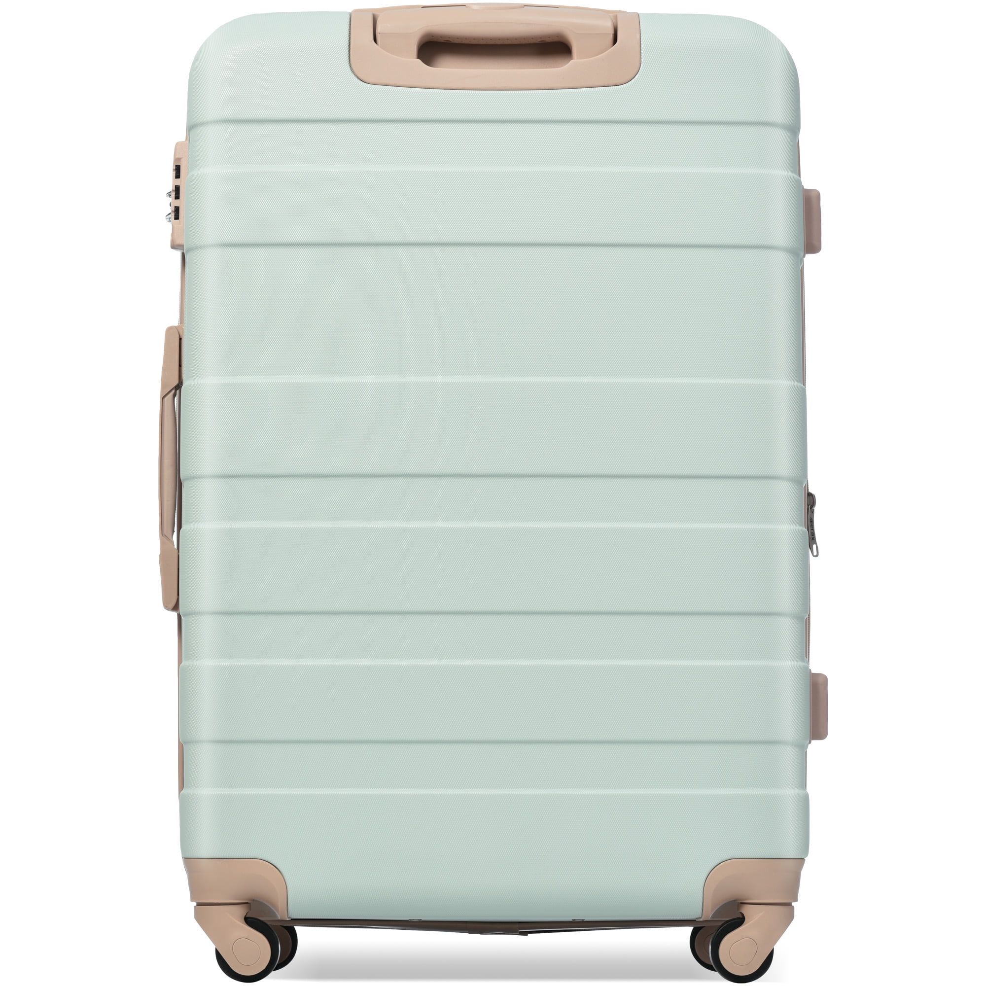 3-Piece ABS Luggage Set, 20" Carry-On, TSA Lock, 360° Spinner Wheels, Lightweight Travel