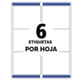 thumbnail image 3 of Etiquetas Durables Blancas Avery 5524 De 8,5 Cm X 10,2 Cm, 3 of 3