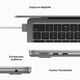 thumbnail image 3 of MacBook Apple Air M2 Chip M2 8GB 512GB Plata, 3 of 5