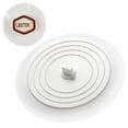 thumbnail image 3 of CRAFTHROU 1Ud Silicone Tub Stopper Water Seal for Kitchen Sink Laundry Bathroom White, 3 of 7