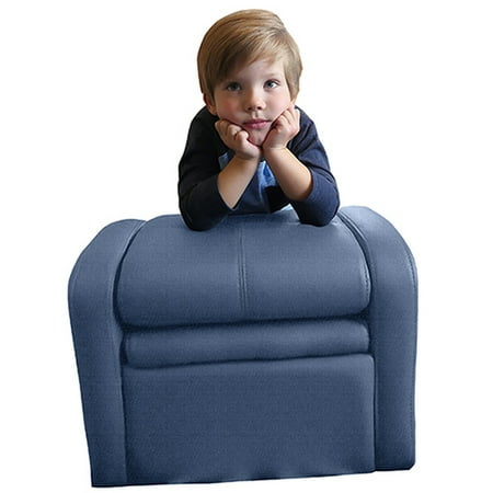 Stash Comfy Folding Kids Toddler Plush Sofa Lounge Chair With Storage Chest Ottoman Cute Mini Upholstered Armchair For Little Boy Girl Children Play Room Toy Modern Home Sitting Baby Furniture Blue Walmart Canada