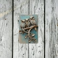 thumbnail image 5 of Vintage Owl Metal Wall Art - Durable, Reusable Iron Tin Plate Decor for Home &amp; Garden, Multi-Color Options, 5 of 8