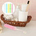 thumbnail image 4 of 5Pcs Visible Toothbrush Case Toothbrush Organizer Lightweight Toothbrush Carrying Boxes, 4 of 8