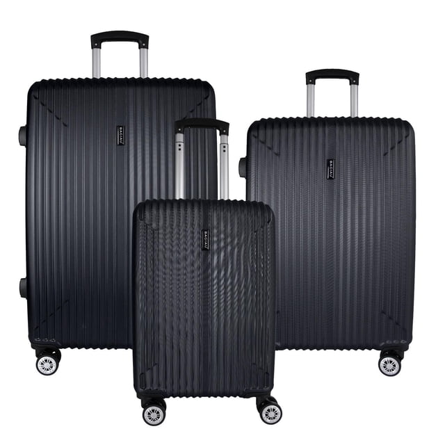 Set de Maletas 20'', 24'' y 28'' Rígidas BAGIAU Colores negro 20", 24" y 28"